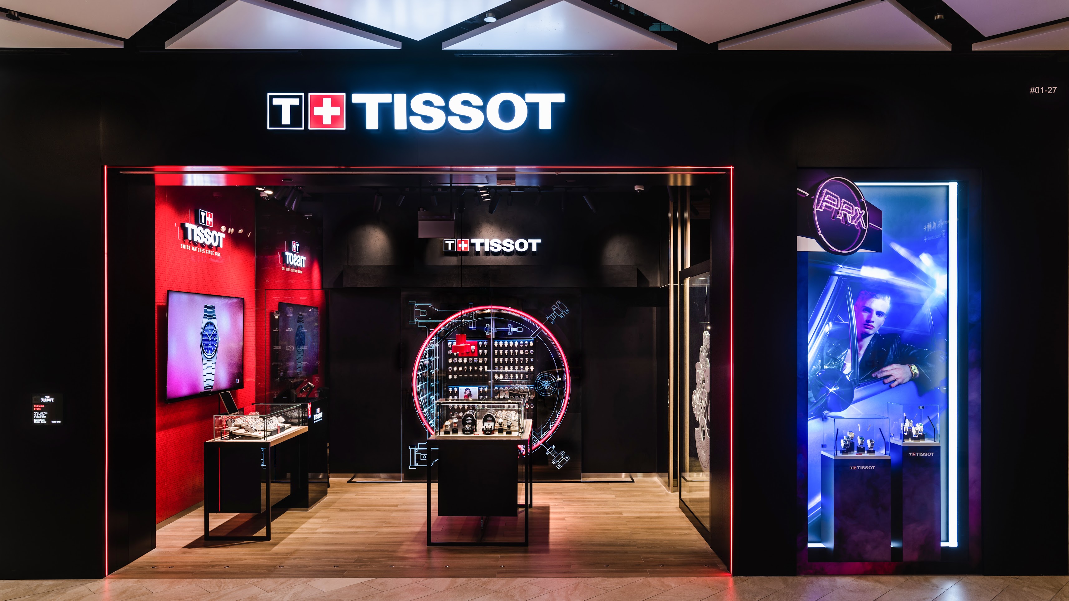 Tissot PLQ Boutique Mall Singapore, #01-27, owned and operated by Regence Group