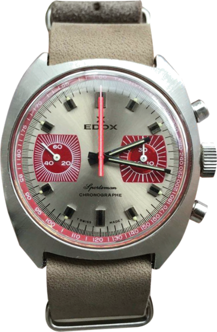 The Edox Sportsman chronograph of 1972