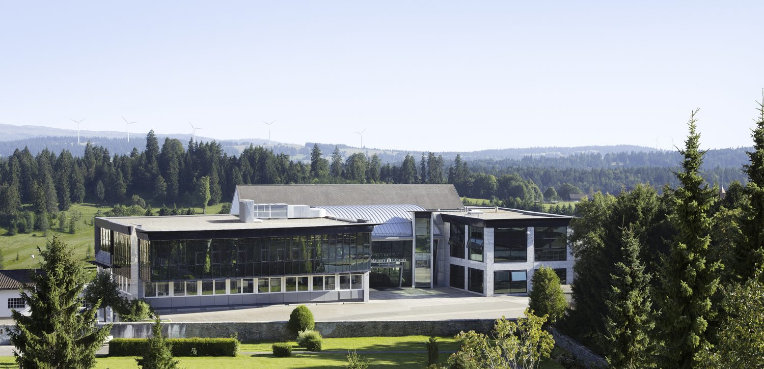 The Maurice Lacroix manufacture in Saignelégier, in the Swiss Jura