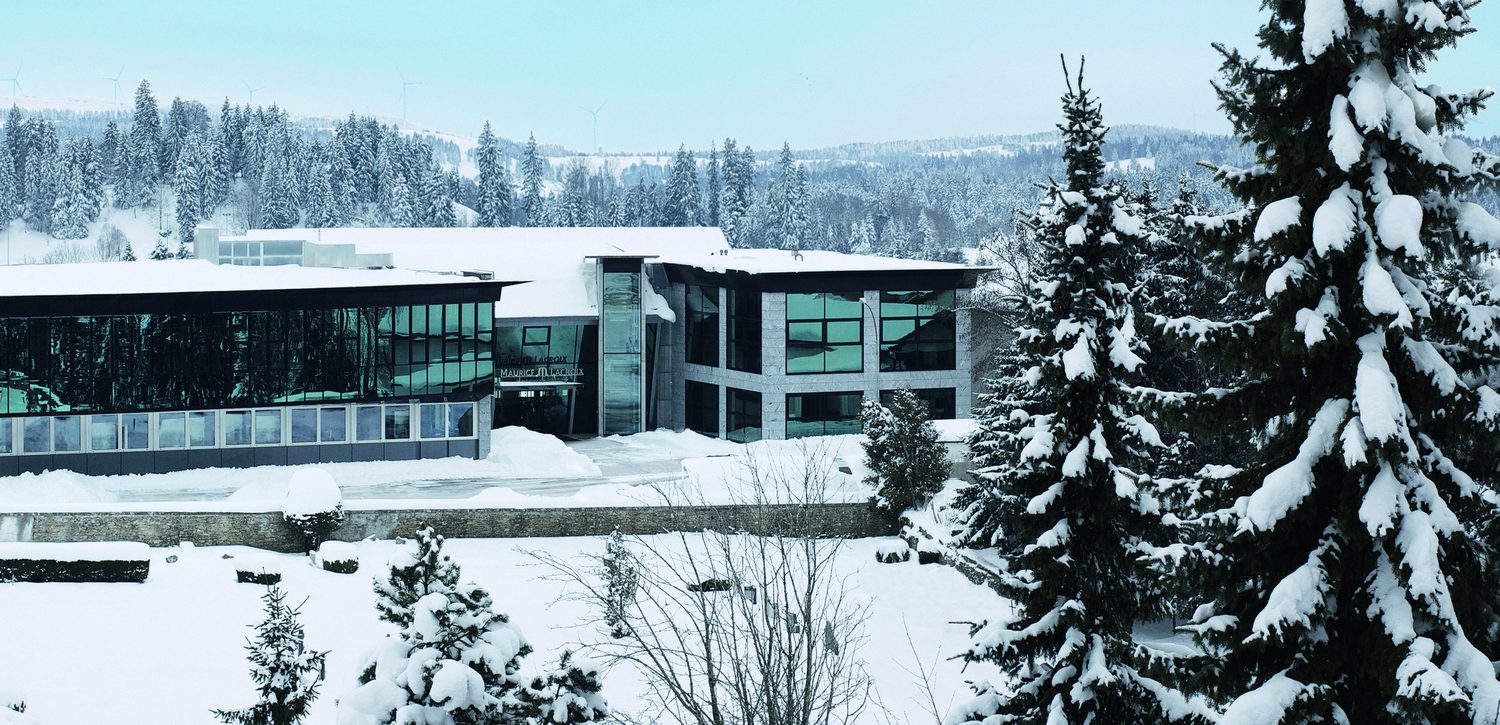 The Maurice Lacroix manufacture in winter